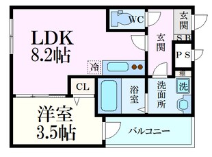 ＭＯＶＥ五日市の物件間取画像